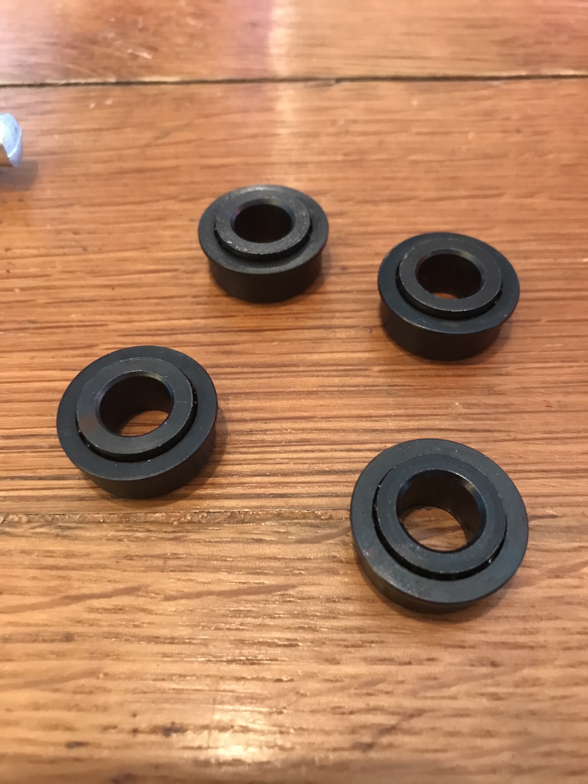 Wheelchair Bearing 7/16” Shaft 1” Flange Bearing Lot Of (4)