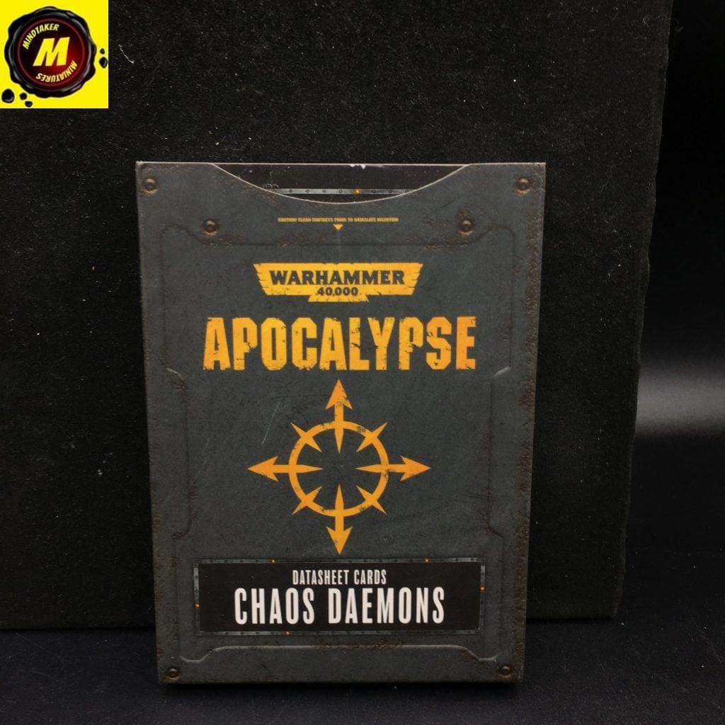 Apocalypse Datasheet Cards: Chaos Daemons (97-49-60) - #61129 - Apocalypse