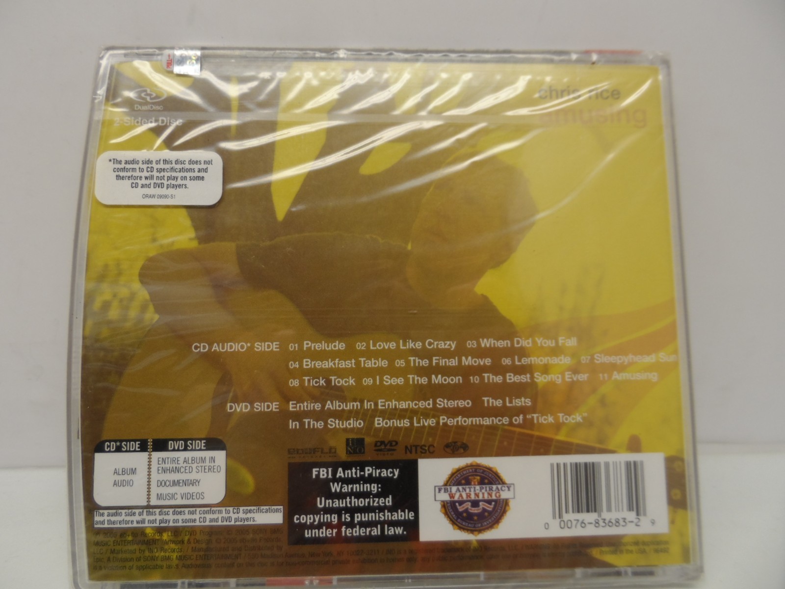 Amusing - Dual Disc - Chris Rice [CD]