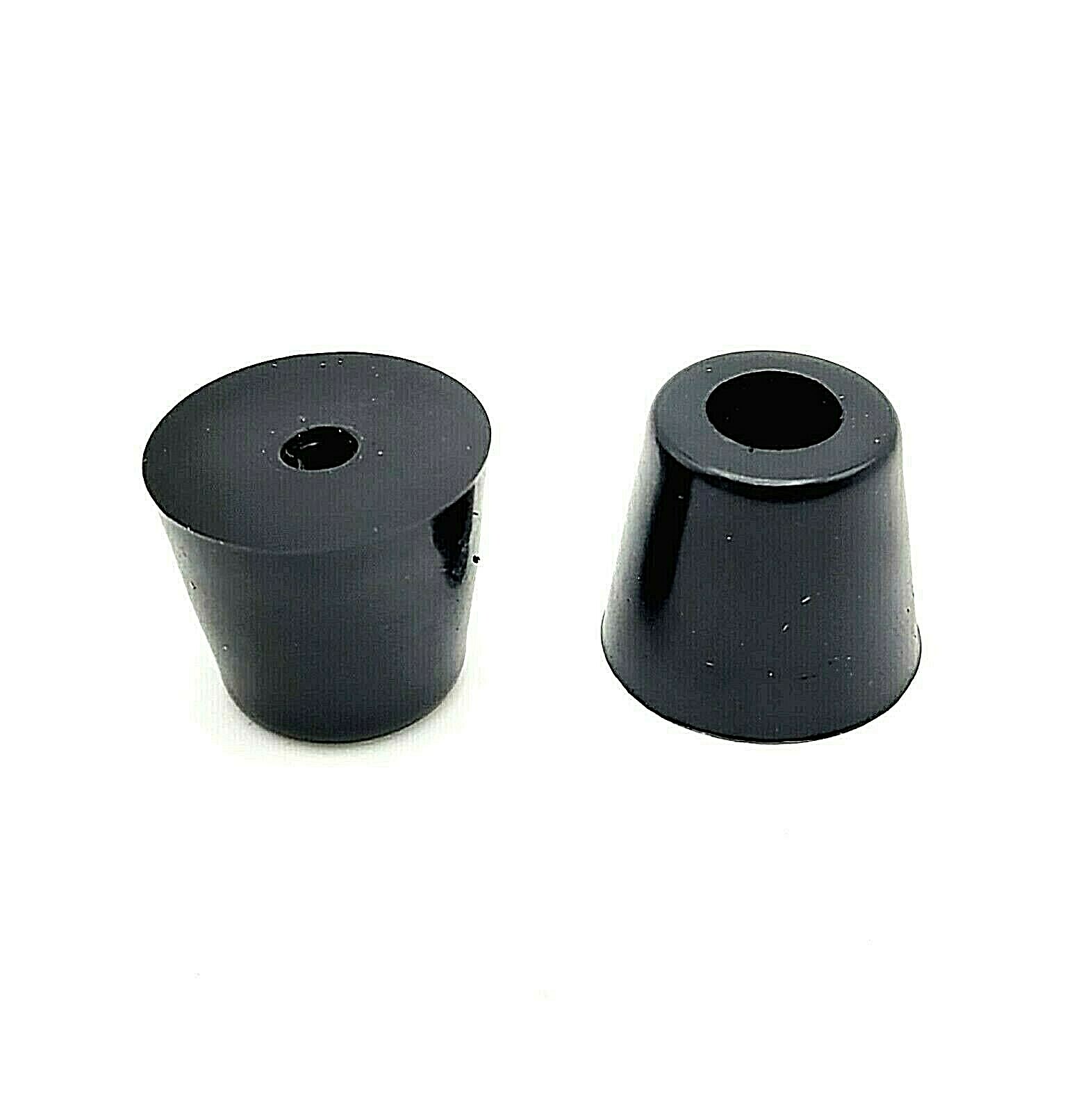 3/4" Dia x 5/8" Tall Round Rubber Equipment Feet Steel Washer Bumpers 4-12 Packs
