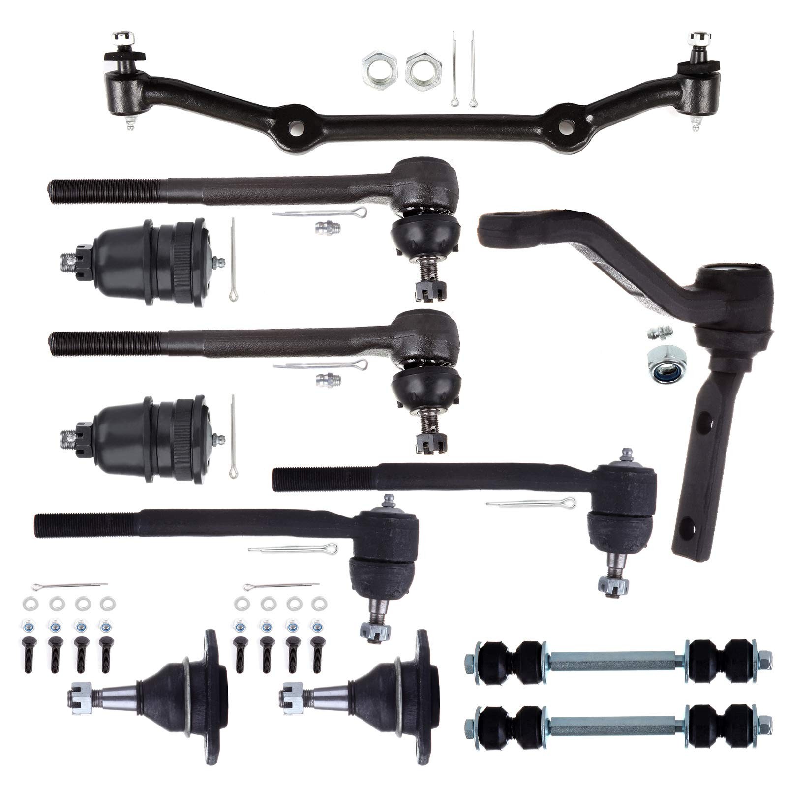 New 12pc Suspension Steering Kit for Chevy S10 Blazer GMC Jimmy S15 Sonoma 2WD