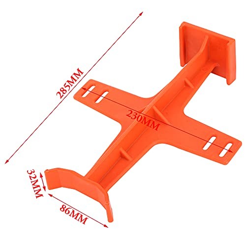 Universal Motorcycle Fork Guard Suspension Support Brace Transportation orange