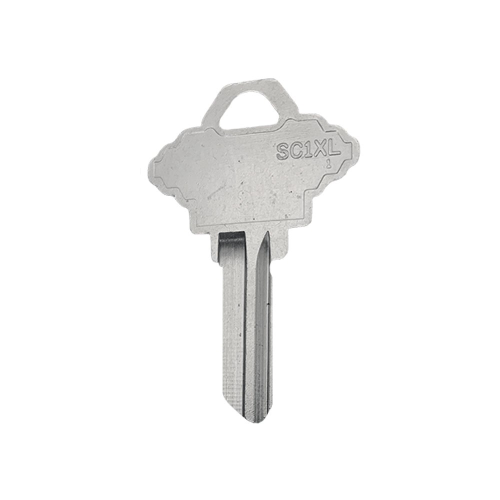 SC1-XL Key Blank  Nickel