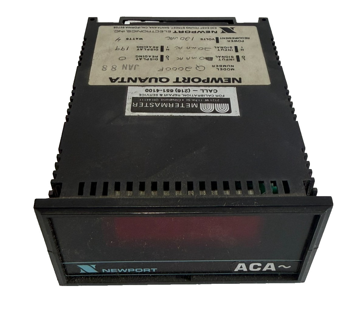 NEW NEWPORT QUANTA Q2000F PANEL METER