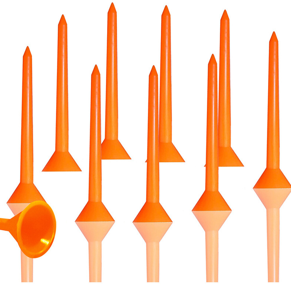 10PCS Golf Rubber Tees Holder Tee Range Driving Practice Mat Size 1.5’’(38mm)