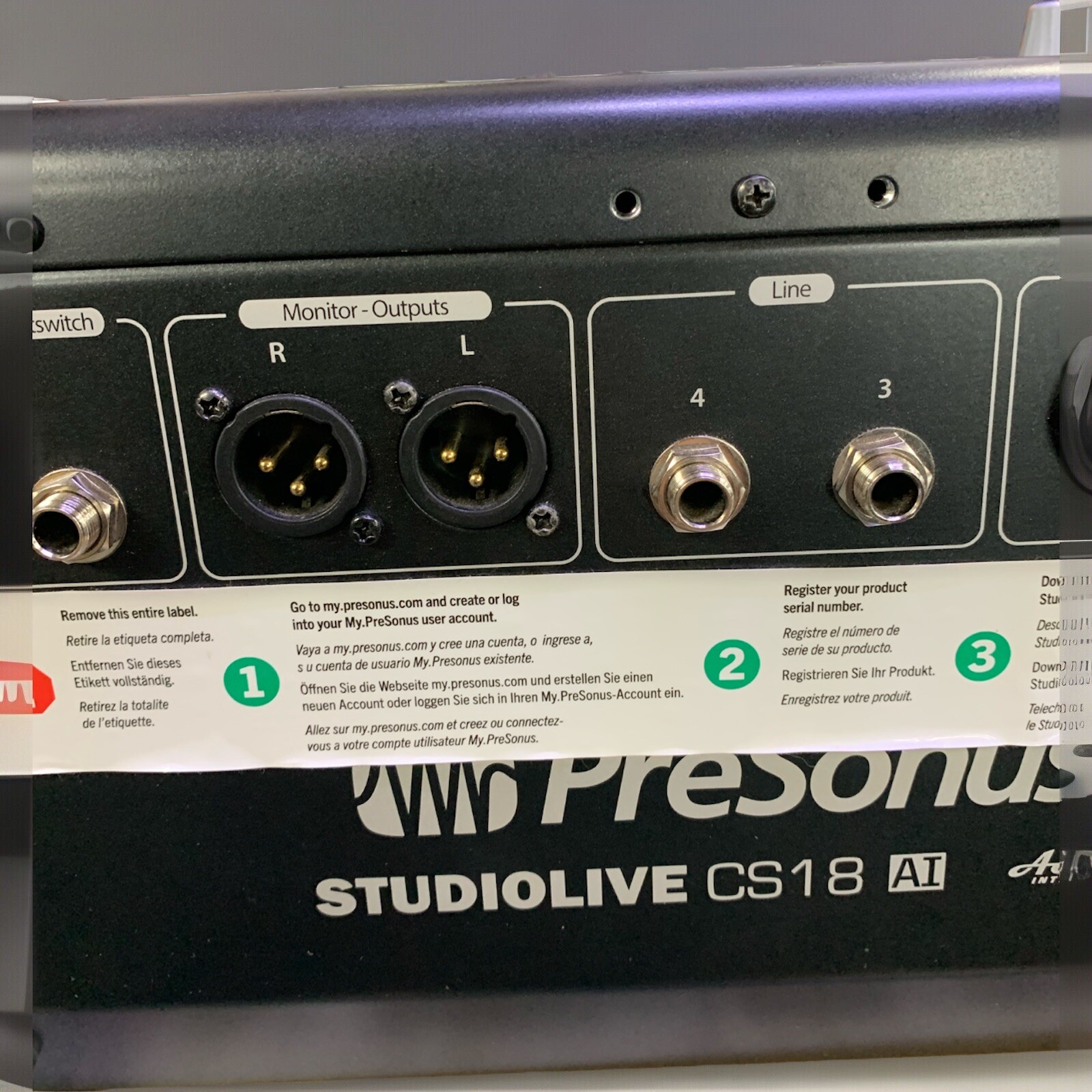 PreSonus StudioLive CS18AI (PREOWNED)
