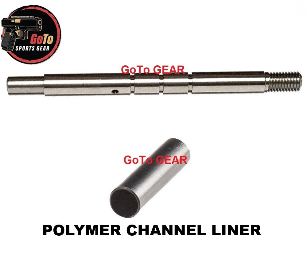 Channel Liner Installation and Removal Tool Plus Polymer Channel Liner For GLOCK