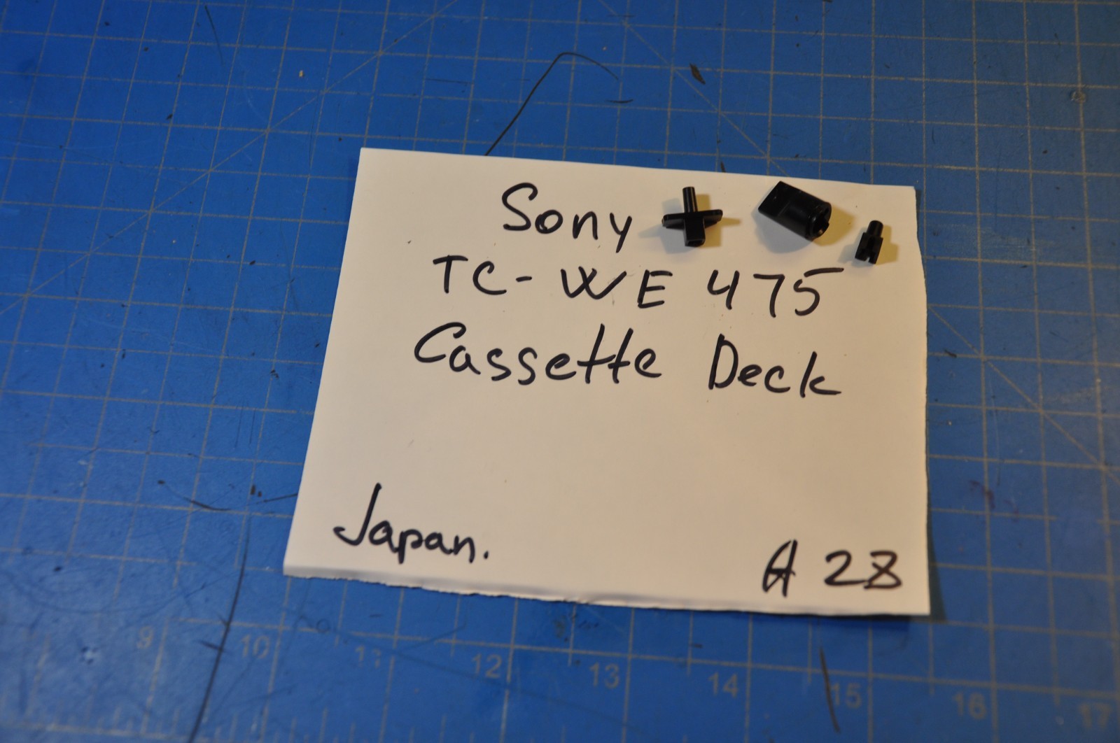 Sony TC-WE475 Cassette Deck Replacement Parts Control Knobs
