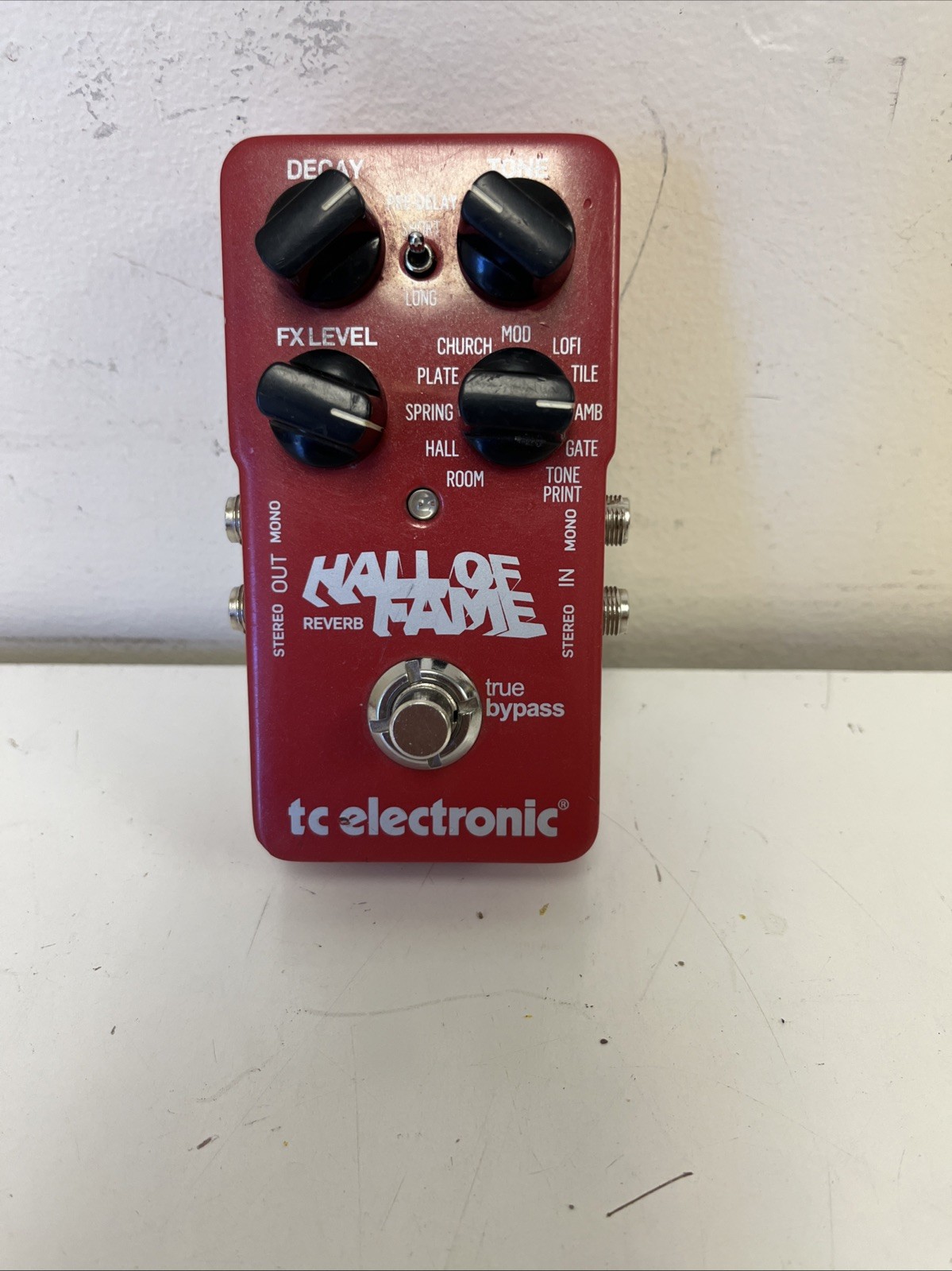 TC Electronic Hall of Fame Reverb Guitar Effect Pedal