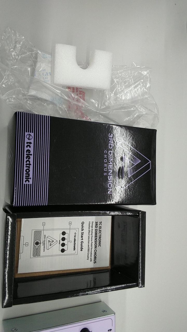 TC Electronic 3rd Dimension Chorus Effector, 80s Clear Tone, Unique Design, Used