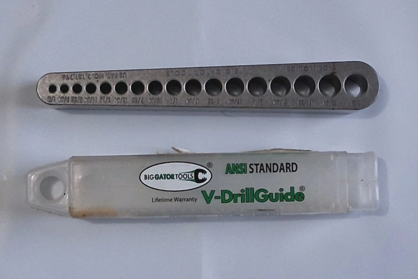 Big Gator Tools V-DrillGuide Standard Size Portable Drilling Guide