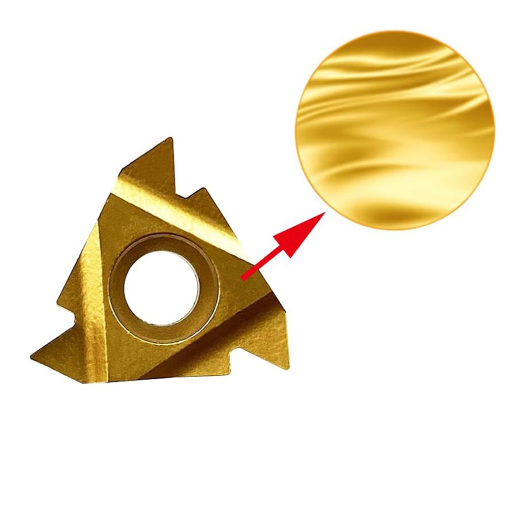Inserts Pack of 20 High Performance Model 16ER AG60 Compatible with Lathes