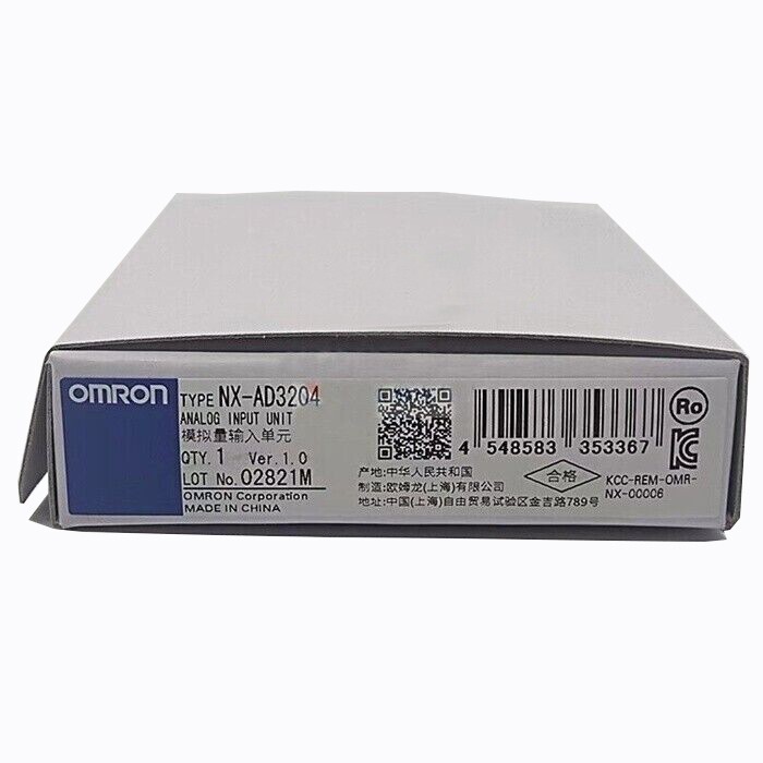 NX-AD3204 NEW OMRON NXAD3204 PLC Processor Module