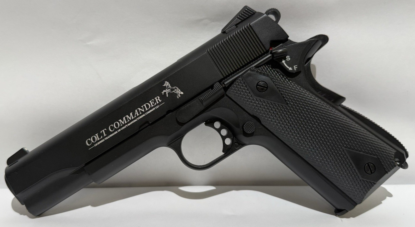 Umarex Colt Commander CO2 Blowback .177 Caliber Air Pistol Black 2254028