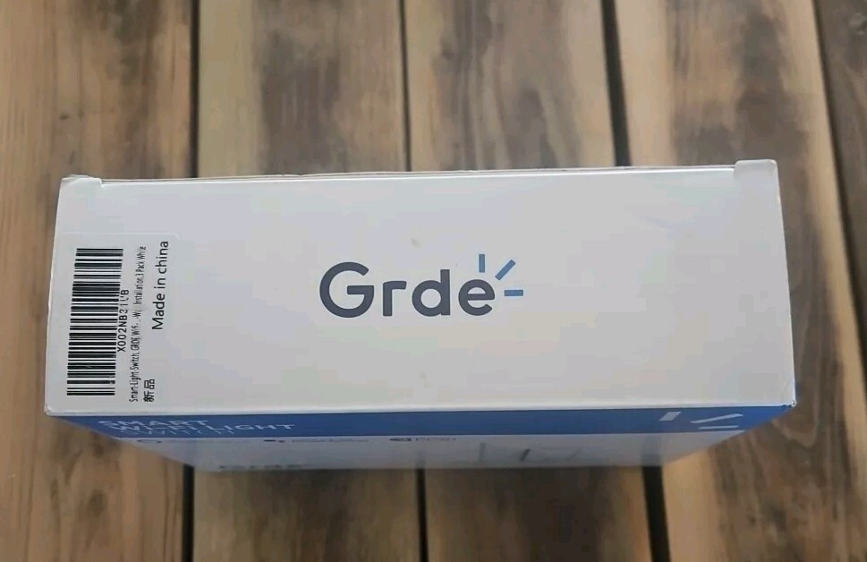 Grade Smart WiFi Light Switch - 3 Pieces, Works w/ Amazon & Google, New/Open Box