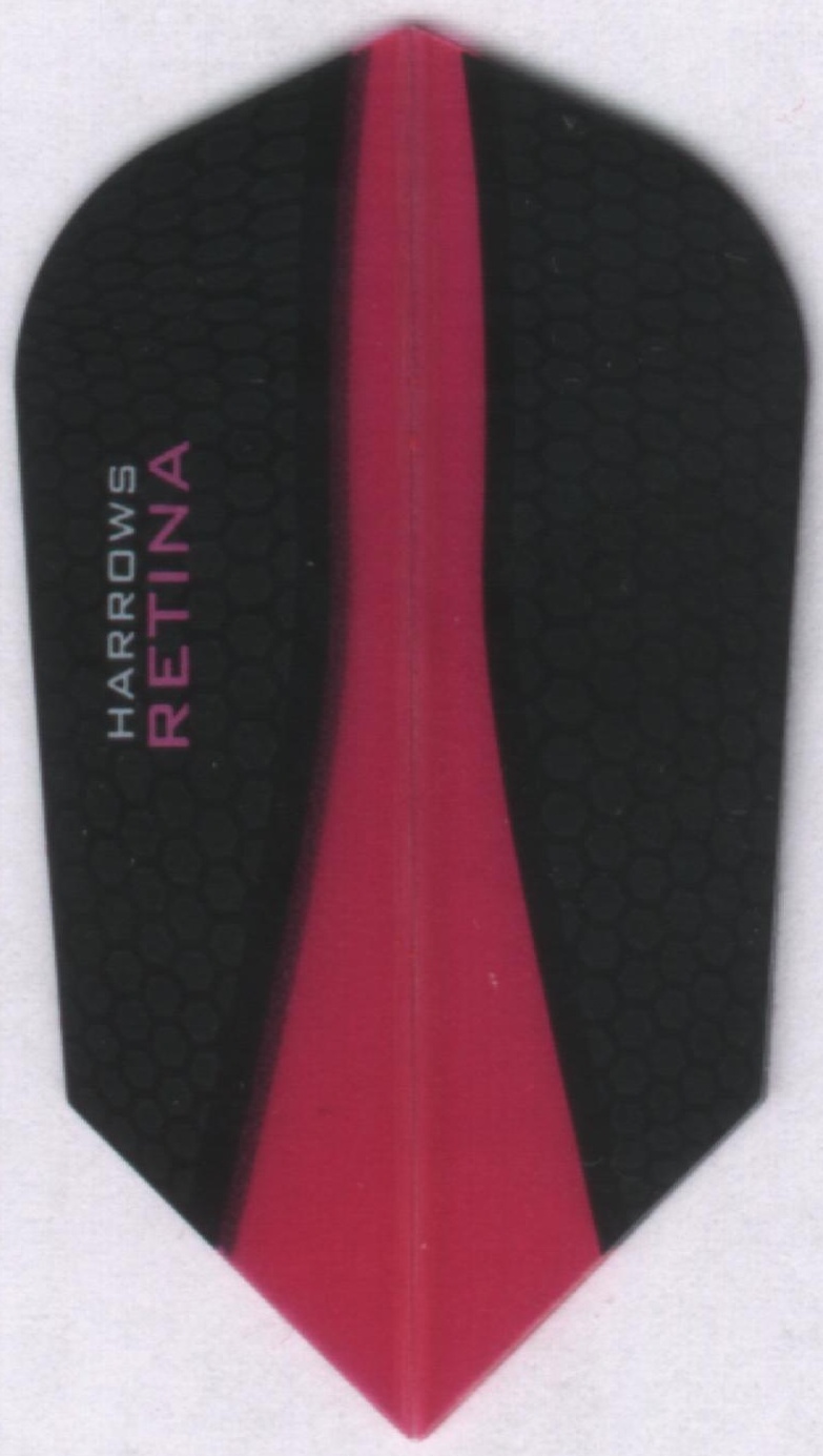 Pink RETINA Slim Dart Flights: 3 per set