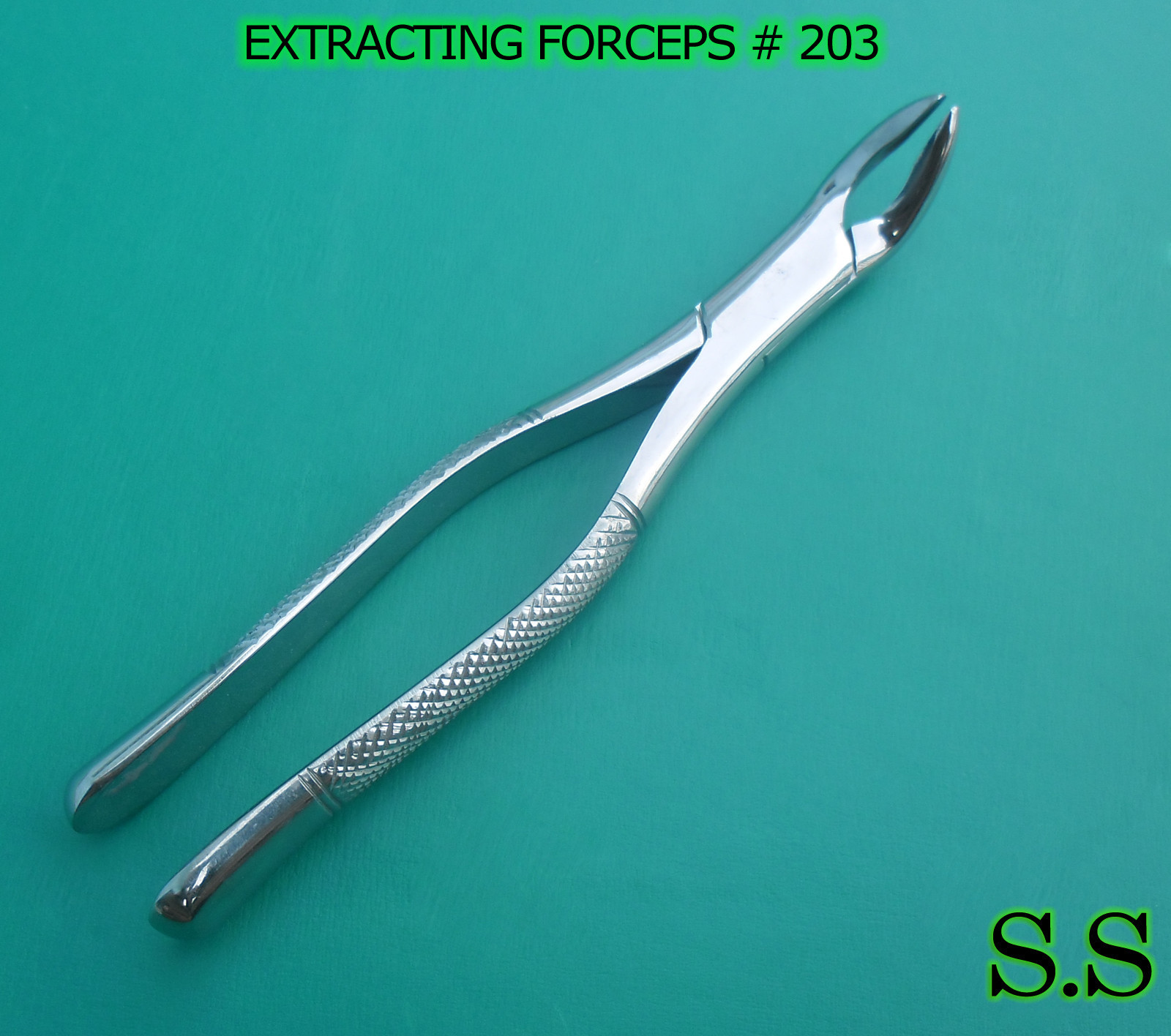 Tooth Extraction Forcep 203 Surgical Dental Instruments
