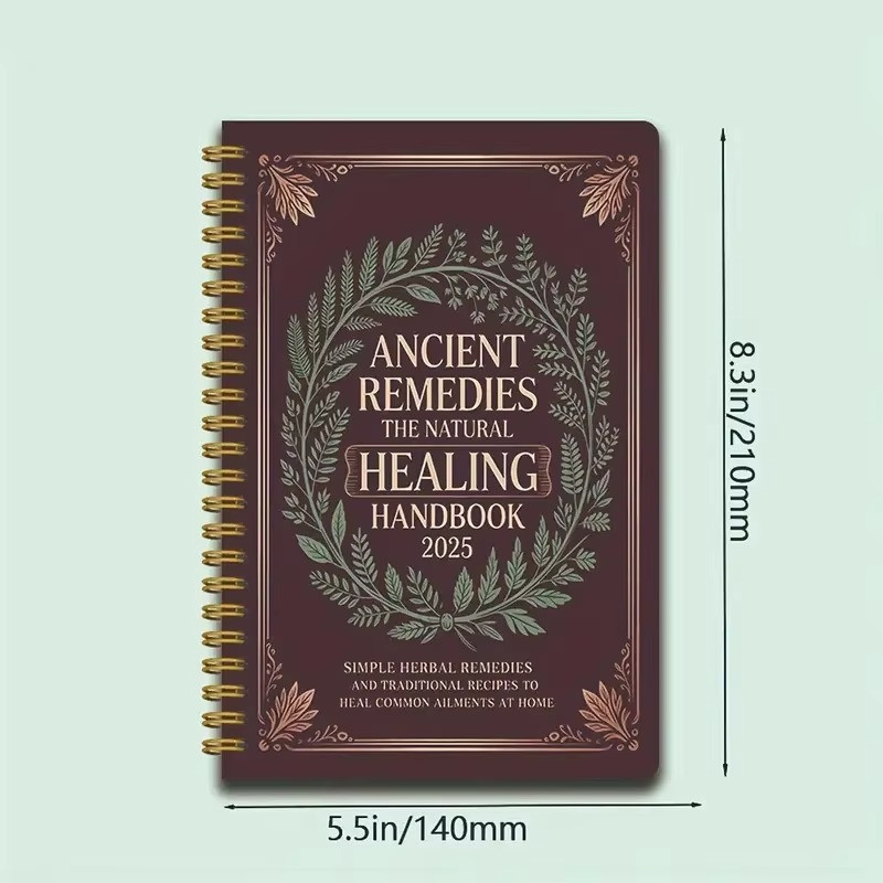 Natural Remedies Handbook with Ancient Cures for Family Health PP Cover Waterpro