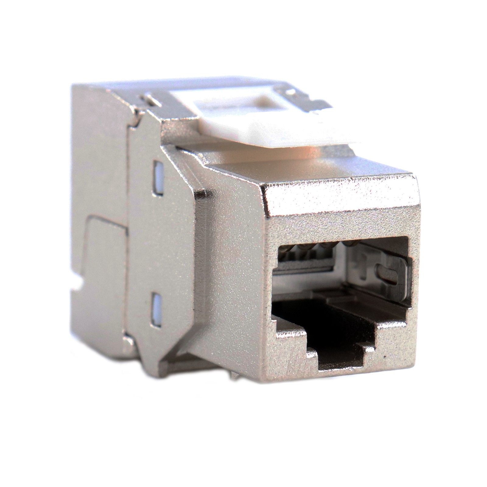 LIBERTY AV SOLUTIONS 1A68TPZA0 C6A SHIELDED 180-DEGREE KEYSTONE JACK, CAT6A, STP