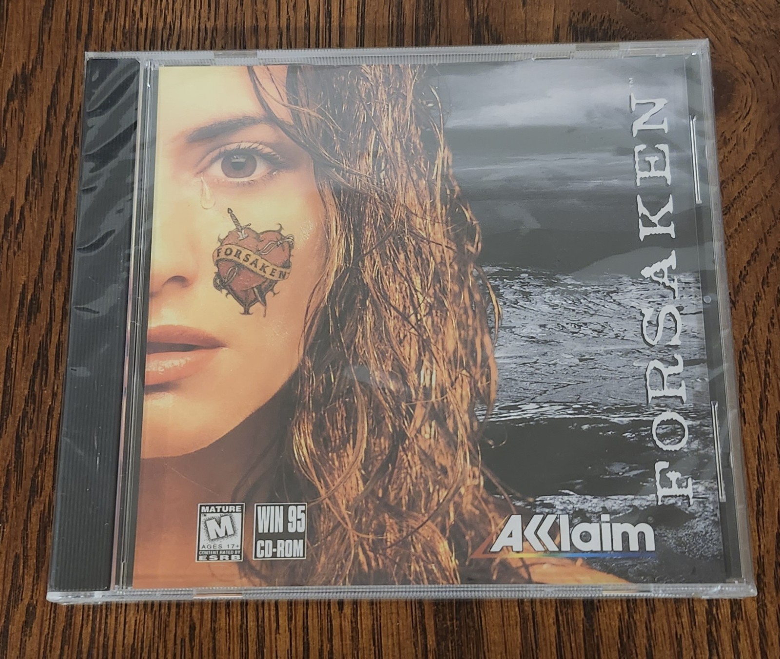 Sealed New Forsaken 1998 ACCLAIM PC CD ROM Game Jewel Factory Sealed Rare