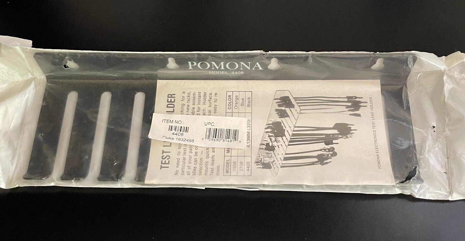 Pomona 4408 Test Lead Holders with 10 slots for wires up to 0.320IN DIAMETER