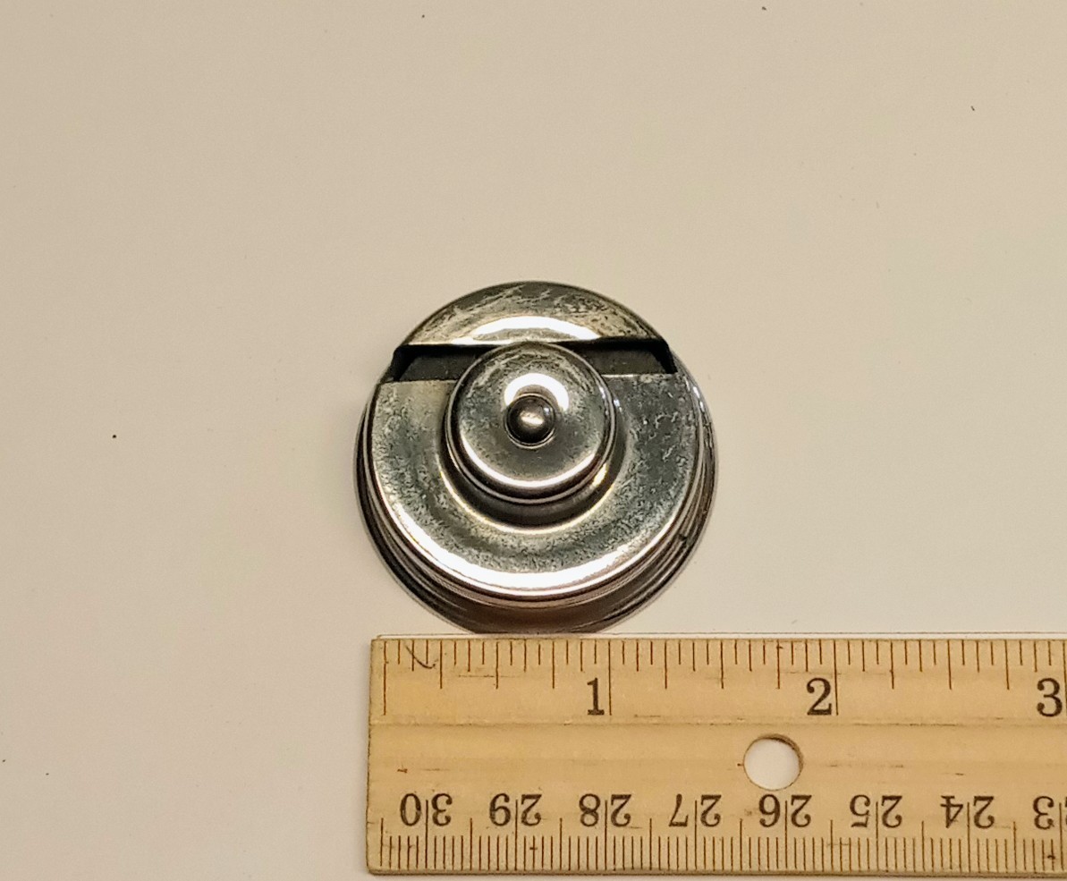 Antique Mini Rose Automatic Scissors Grinder Sharpening Stone Pat'd Jun.9.1903