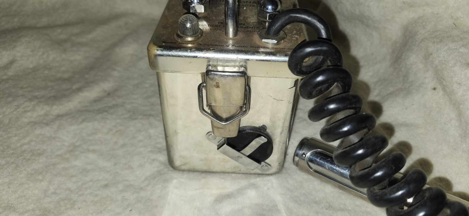 GEIGER COUNTER Model 107C Precision Radiation Instruments Original Case Military