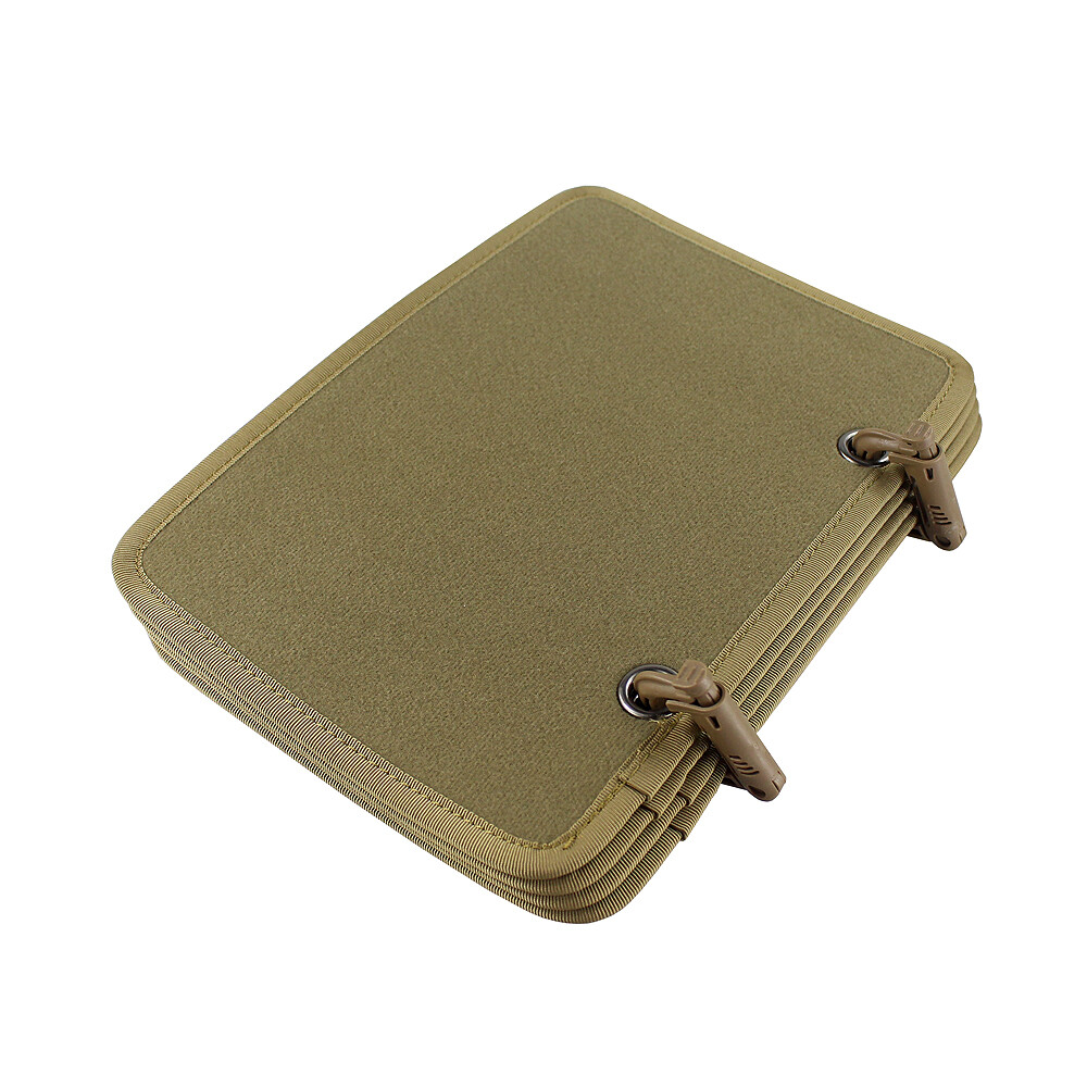 Tactical 4 Flip-Page Patch Collection Storage Book Holder Patch Display Book