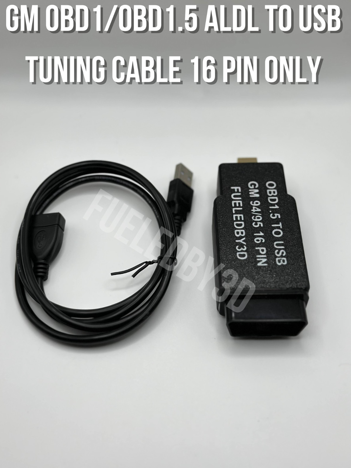 1994-1995 GM OBD1/OBD1.5 ALDL to USB 16 PIN Tuning Cable Chevrolet Pontiac Buick
