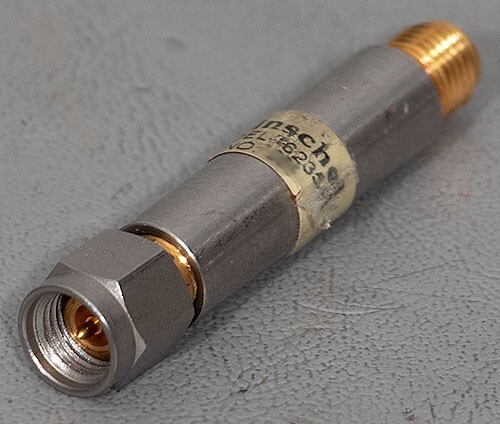 Weinschel Associates 6235-6 6 dB 2 W DC-18 GHz 2.92mm Fixed Coaxial Attenuator
