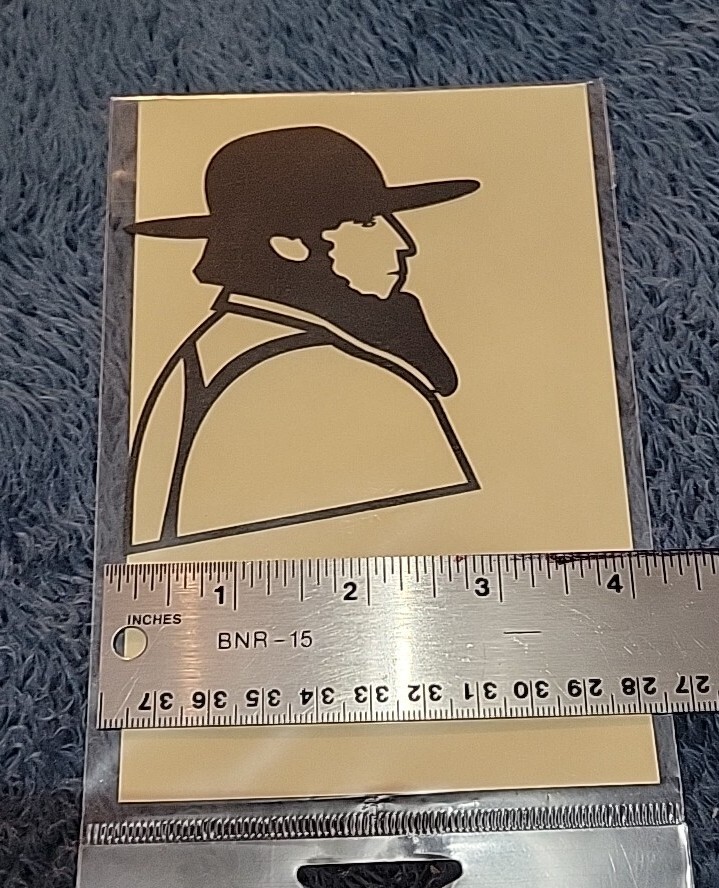 Scrapbooking LASER Die CUT Amish Man Walnut Sugar Creek Berlin Millersburg