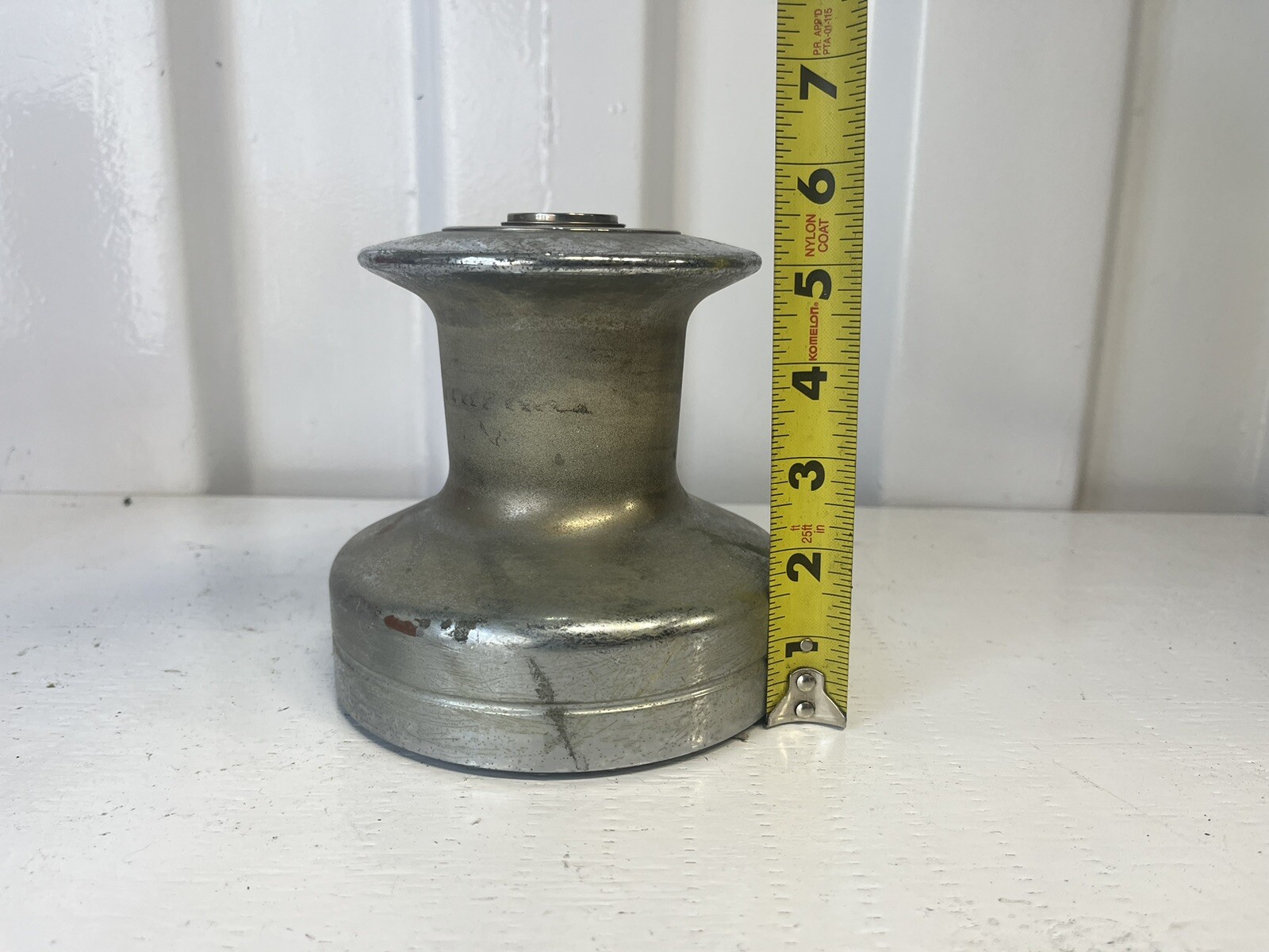 Chromed Brass Barient 21 Two Speed Sailboat Winch