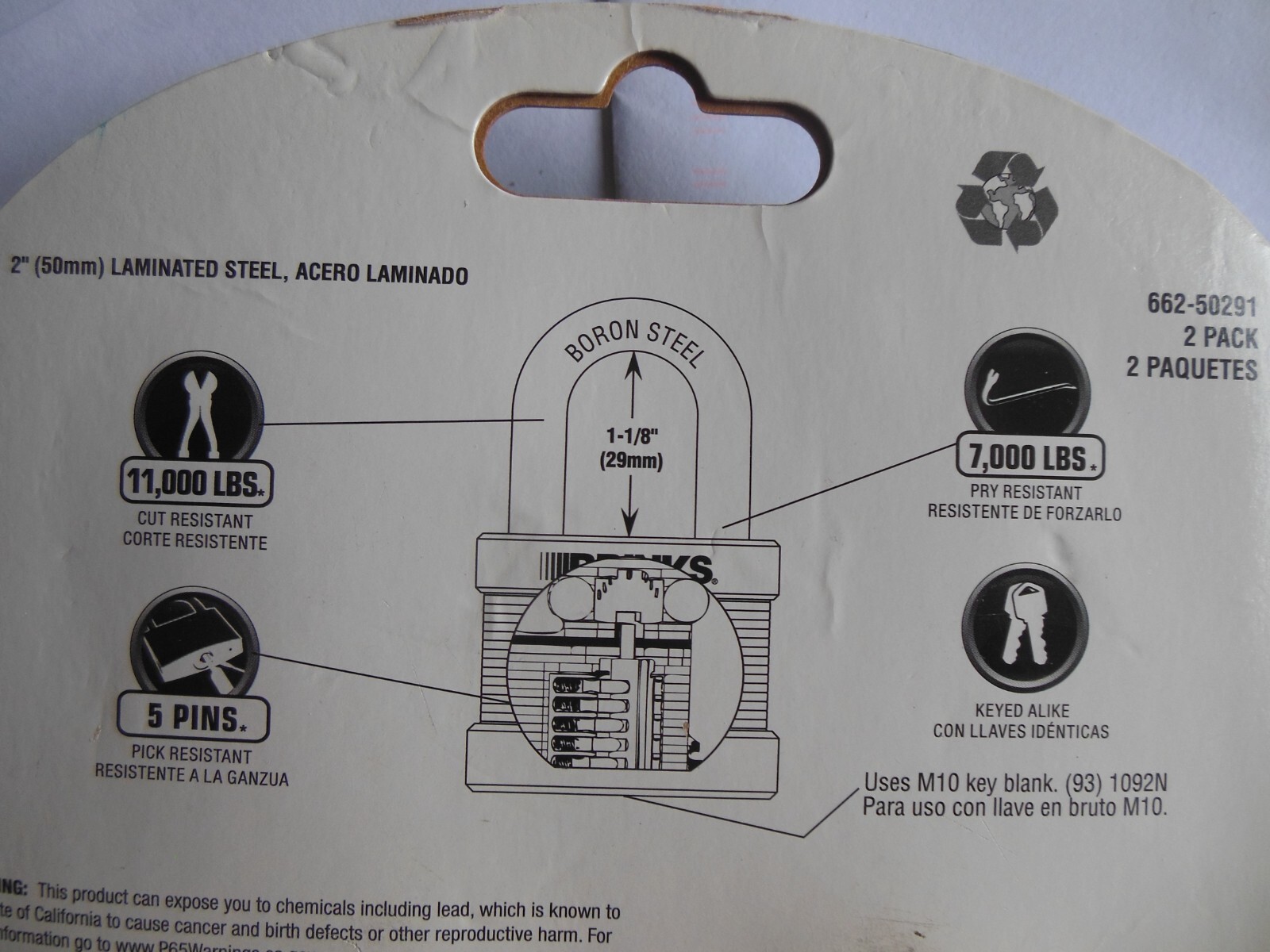 BRINKS * Commercial Grade *Hardened Steele* * Free Shipping