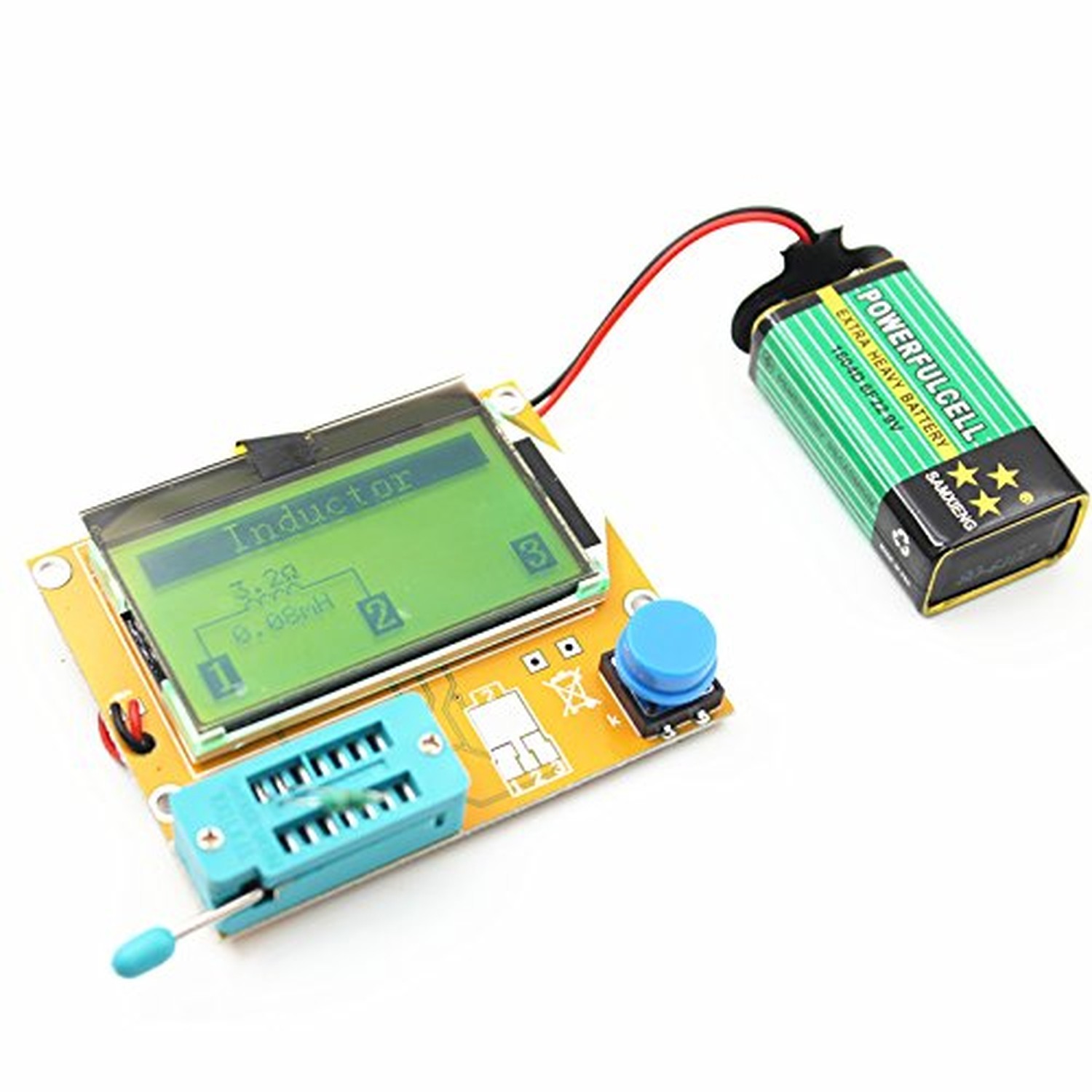 Multifunction Meter DIY kit, ACEIRMC Mega 328 Graphic Transistor Tester, NPN ...
