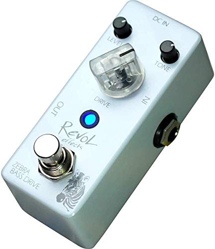 Revol Effects ZEBRA BASS DRIVE EBOD-01 Bass Overdrive Pedal