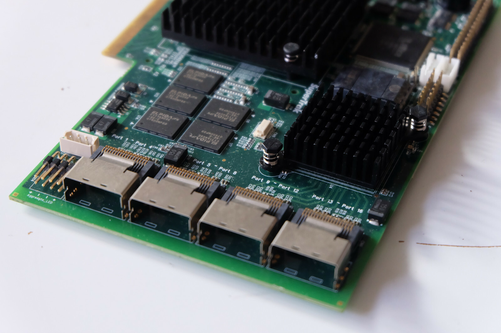 Promise SuperTrak EX16650 16 port SAS RAID Controller
