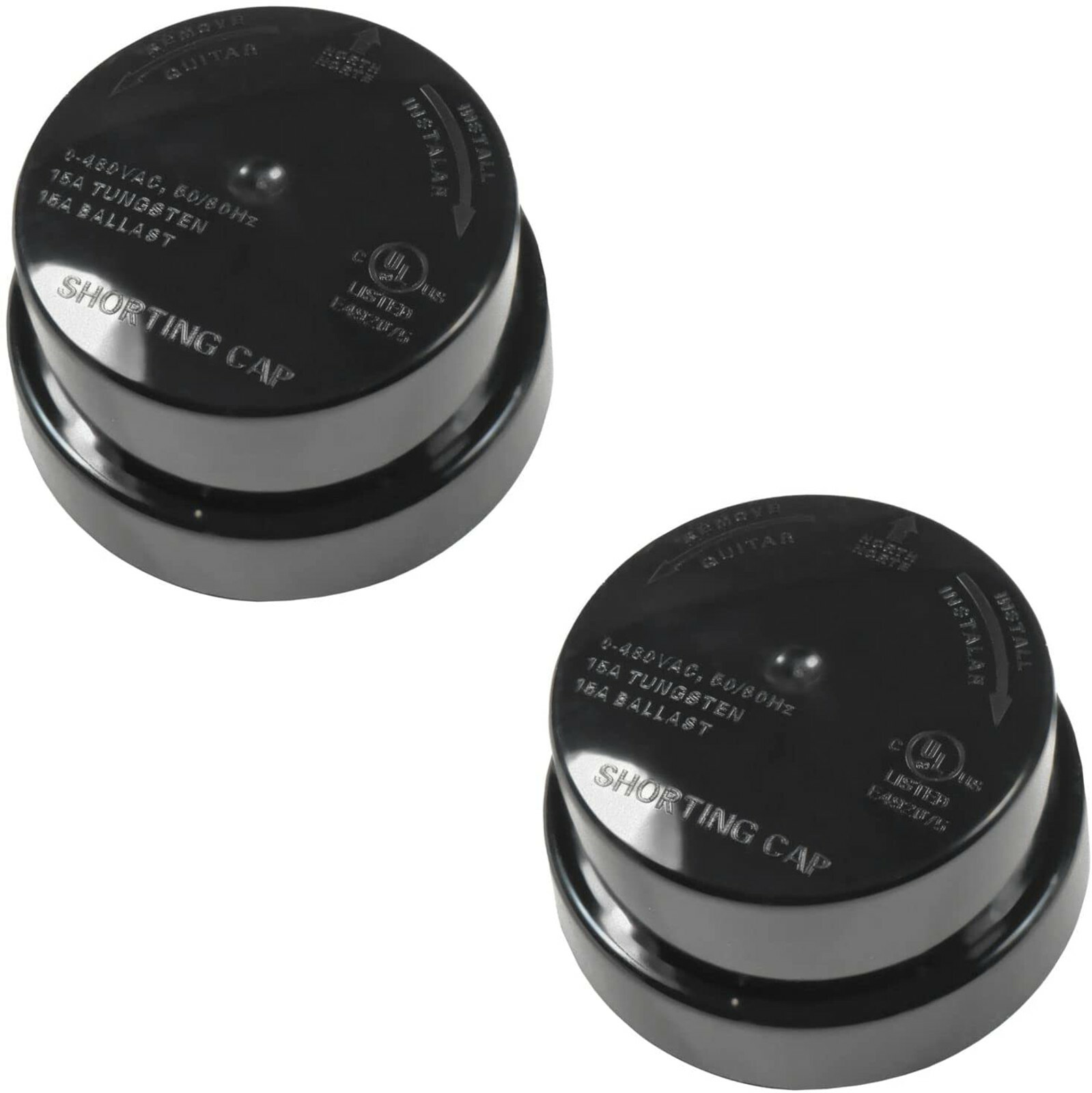 2-Pack Photocell Sensor Shorting Cap Outdoor Light Switch Short Circuit Cap