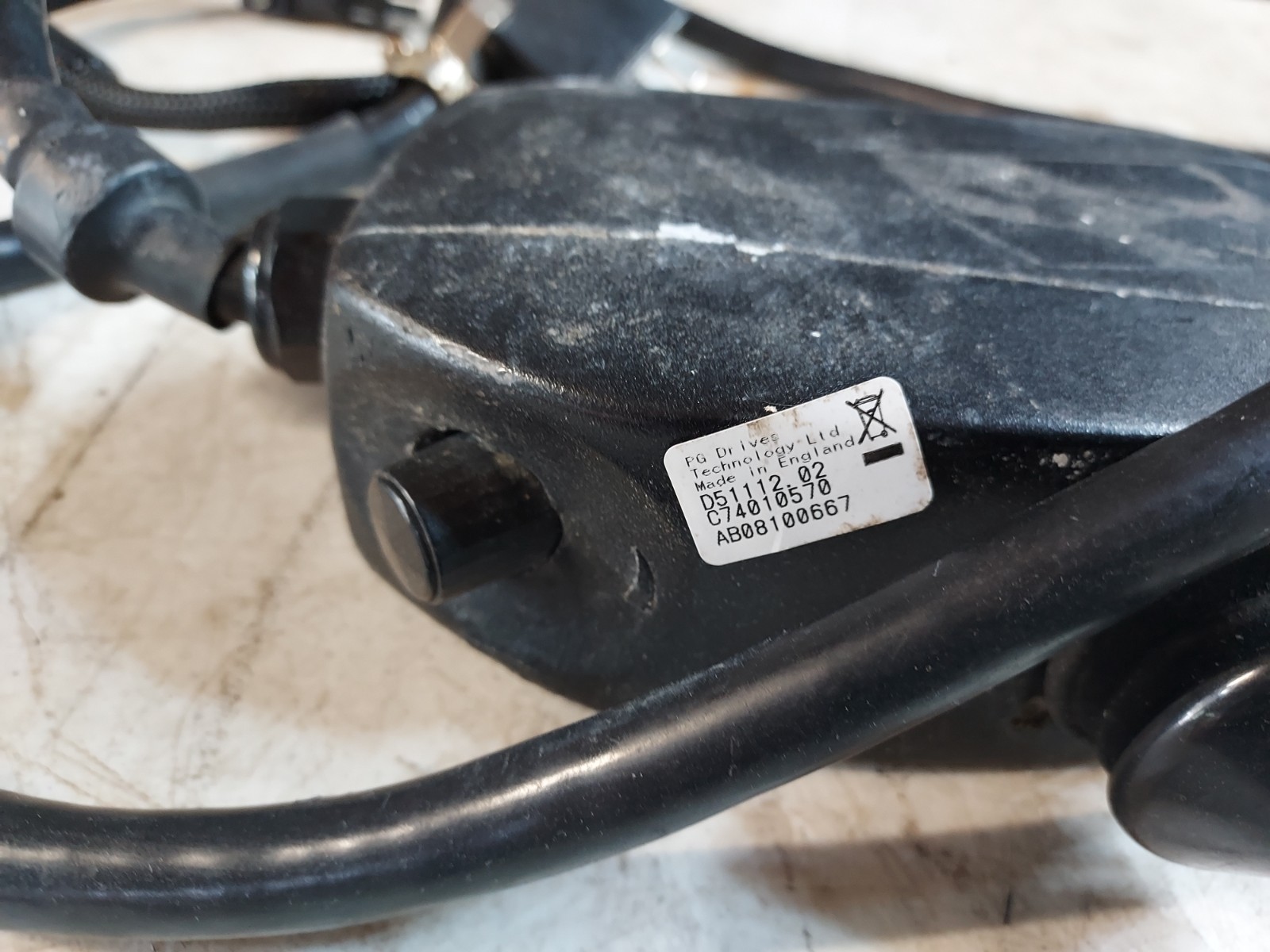 P & G PILOT JAZZY JOYSTICK PG D 49637/8A TESTED!!