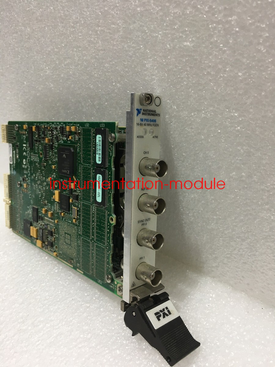 National Instruments NI PXI-5406 PXI Signal Generator 16-Bit 40 MHz FGEN USED