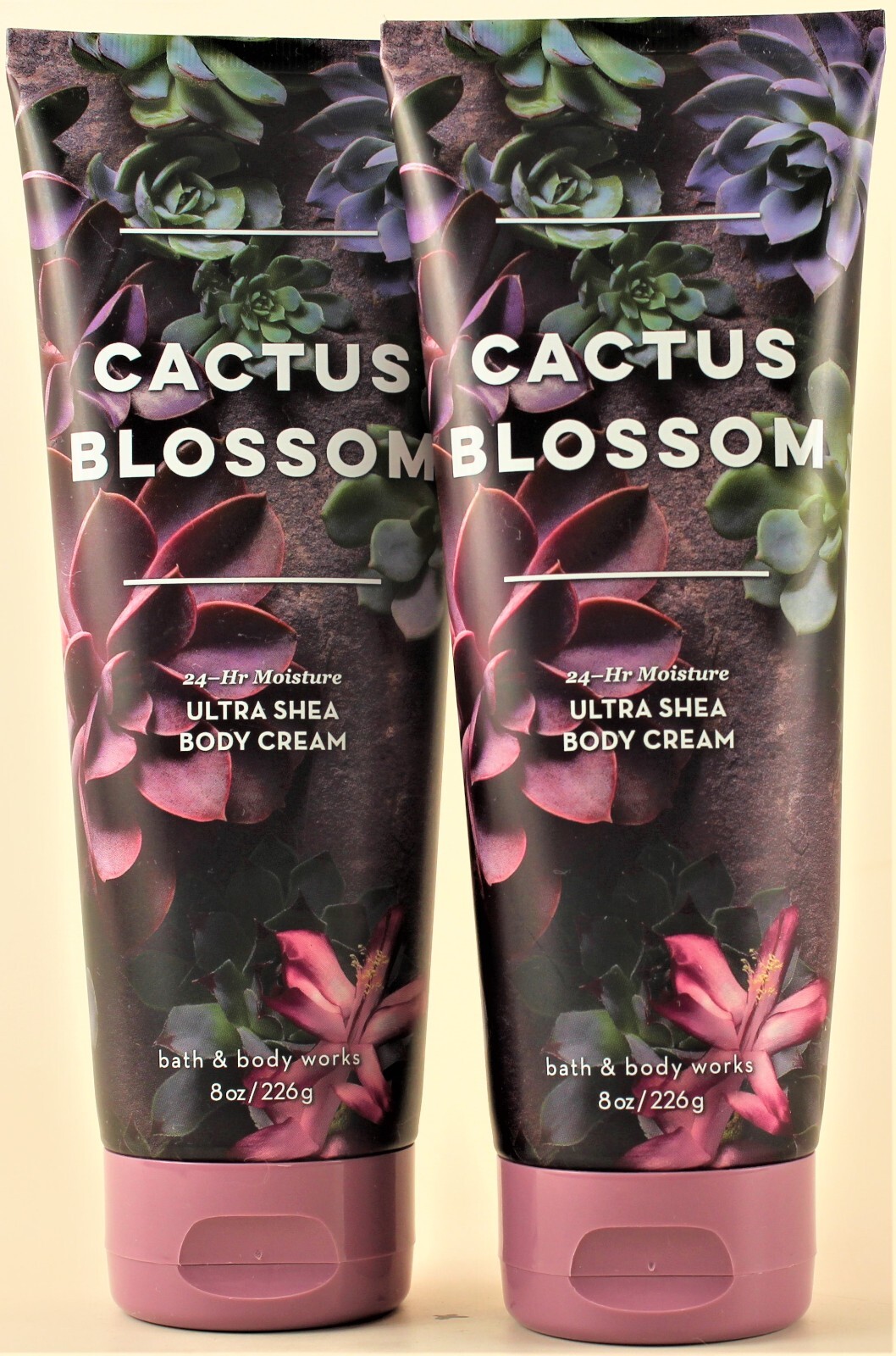 QTY 2 - Bath & Body Works CACTUS BLOSSOM Body Cream Lotion Moisturizer 8oz