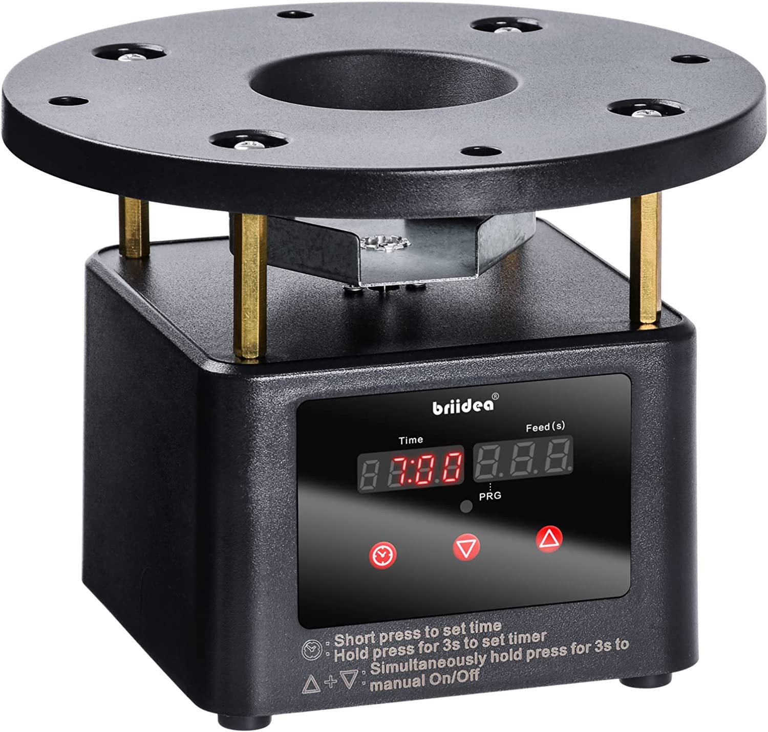 Briidea Deer Feeder Timer, All-In-One Deer Feeder Motor and Timer Kit with Progr