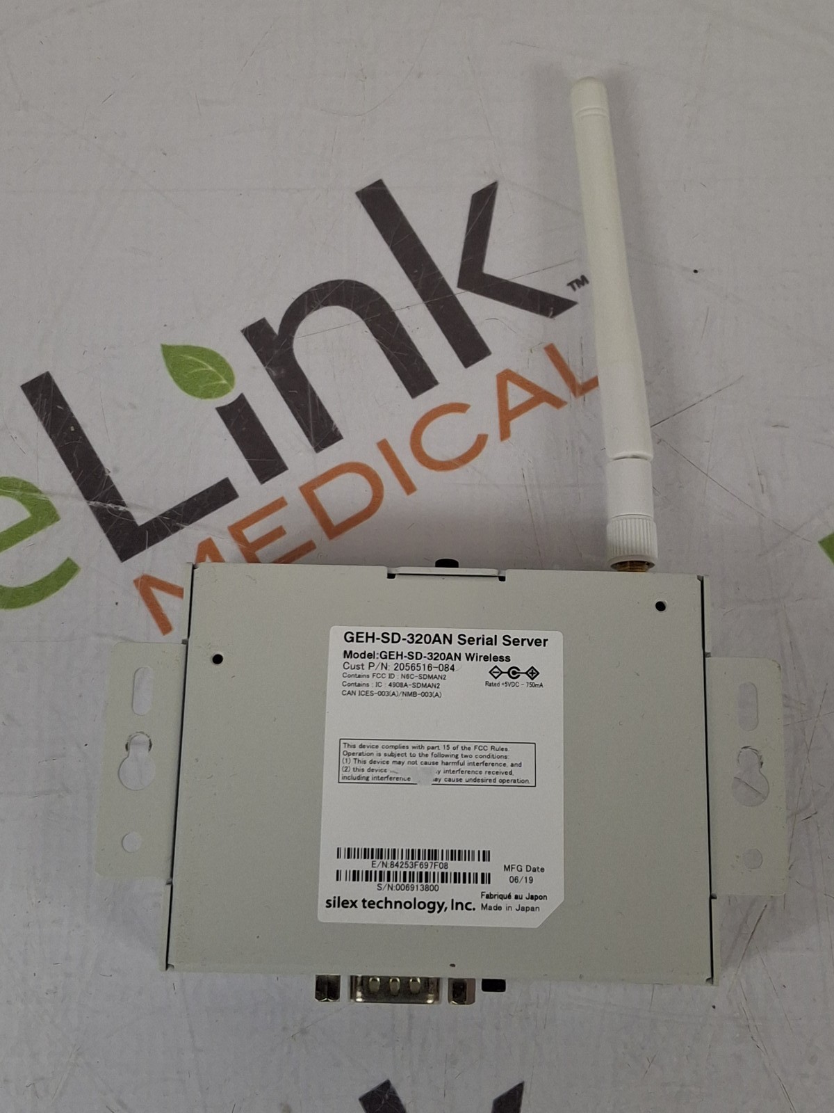 Silex Technology GEH-SD-320AN Wireless Serial Device Server