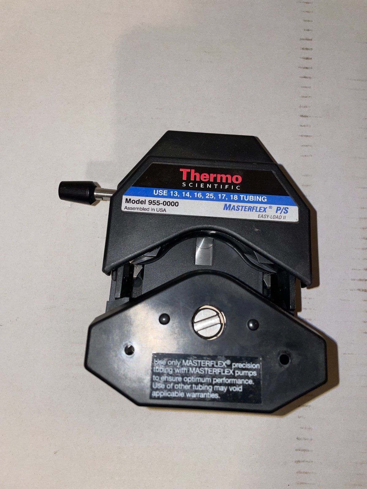 Peristaltic Pump Head Masterflex P/S Easy-Load II 955-0000