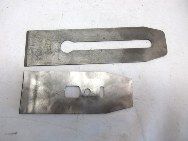 Vintage USA made 2" plane blade and chipper, no attachment screw
