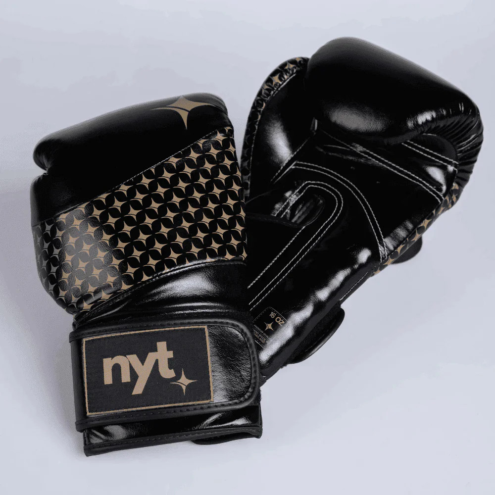 NYT Star Boxing Gloves Black/Sand