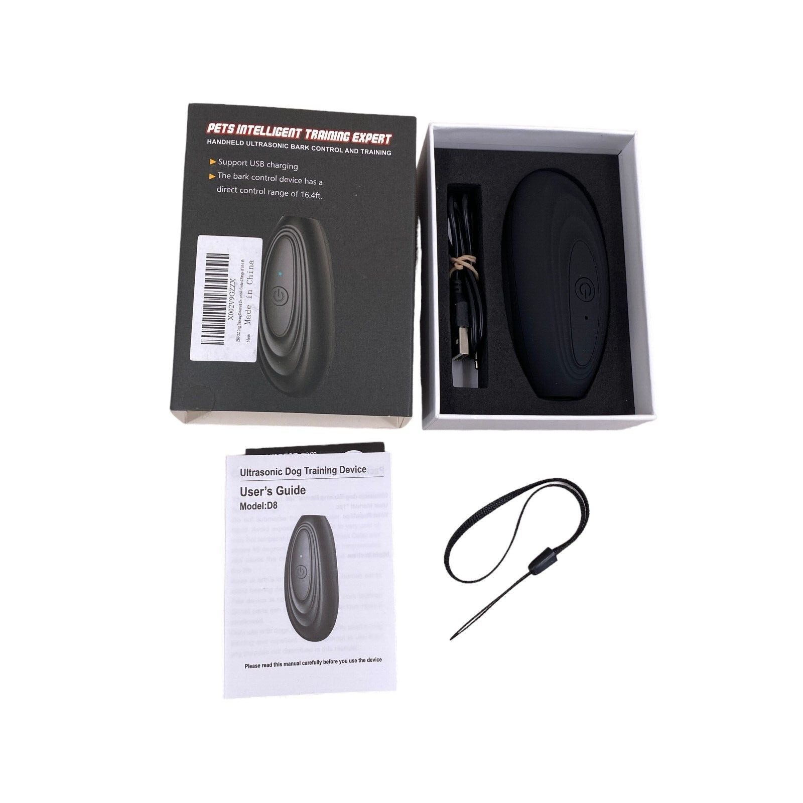 Bark Control Training Pets Intelligent Training Expert USB Charging
