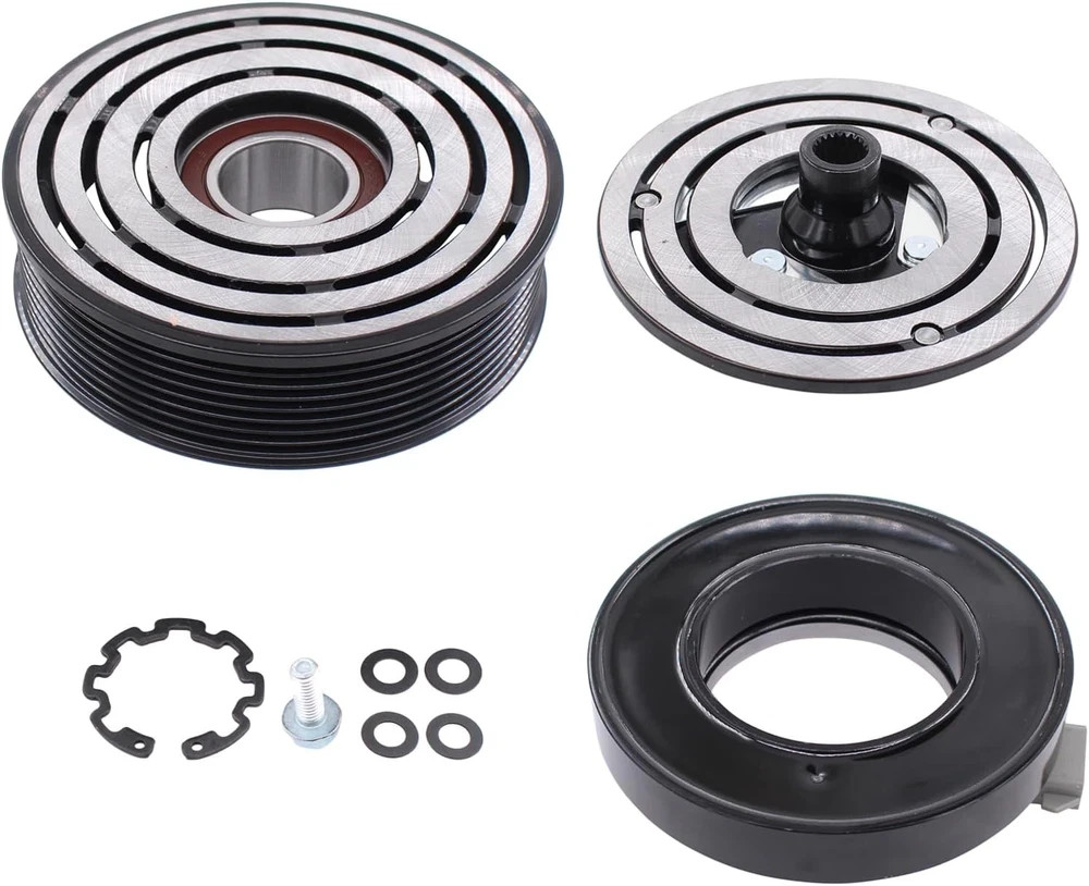 AC A/C Compressor Clutch Assembly Kit for F-250 F-350 F-450 F-550 Super Duty 7.3