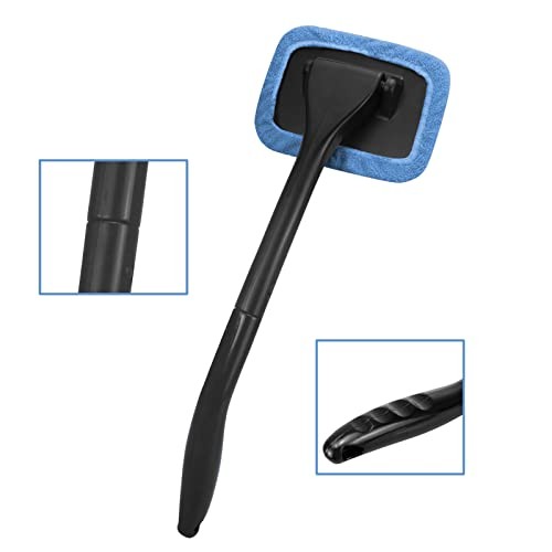 Miunice Car Windshield Cleaning Tool, Windshield Cleaner with 4 Washable and
