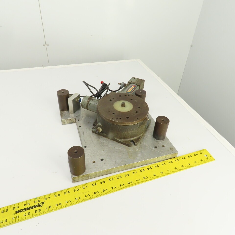 Air Hydraulics 7" Pneumatic Rotary Index Table With Sensor