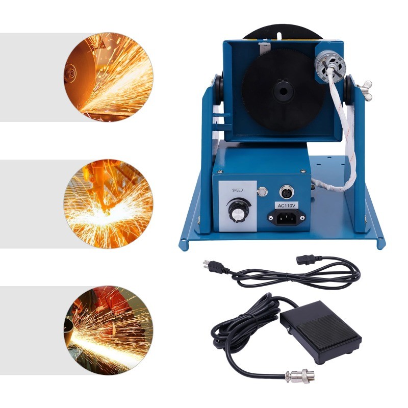 2~16 RPM 10KG 3-Jaw Welding Turntable Turntable Manipulator Welding Positioner